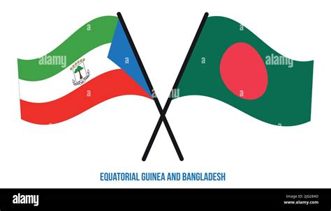 Bandera De Guinea Ecuatorial De Bangladesh Fotograf As E Im Genes De