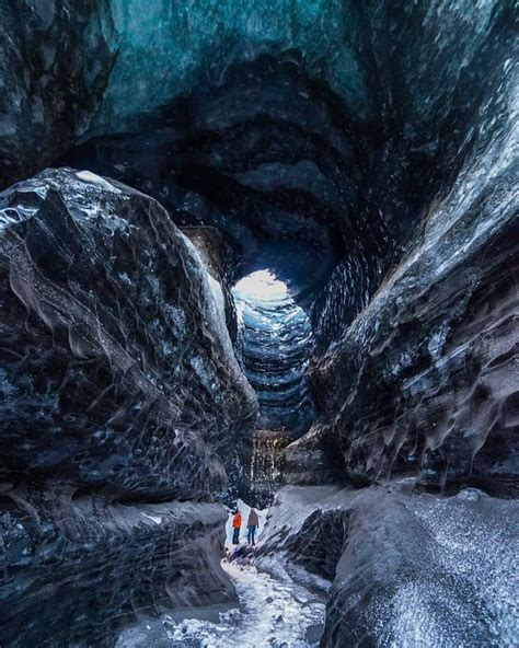 Myrdalsjokull's Kotlujokull Natural Ice Cave tour | Cave tours, Ice ...