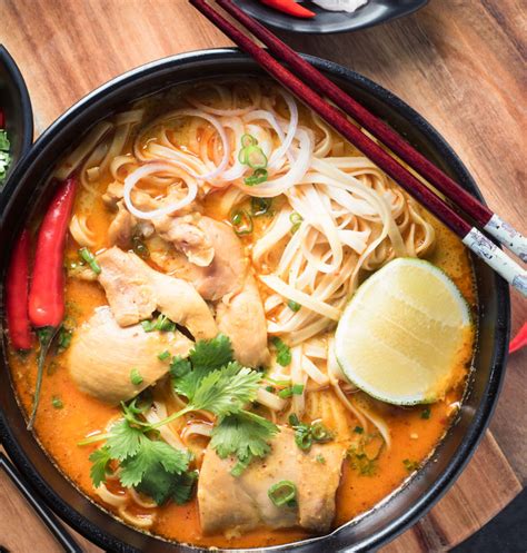 Khao Soi Thai Chicken Chiang Mai Noodles Glebe Kitchen