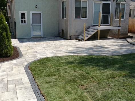 Unilock Umbriano Patio Install In Beverly William Quinn Sons