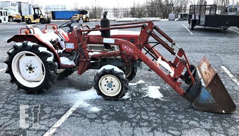 Yanmar 1810d Diesel Tractor W Front End Loader Online Auction