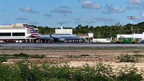 ATERRIZA VUELO INAUGURAL DE LA RUTA MIAMI CHETUMAL Sol Quintana Roo