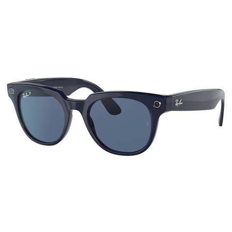 Ray Ban Rw V Ray Ban Stories Meteor Blu Lente