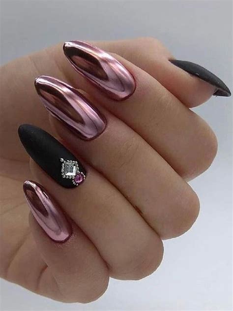 The Best 32 Chrome Nails To Copy In 2023 Stylish Belles Bright Nail