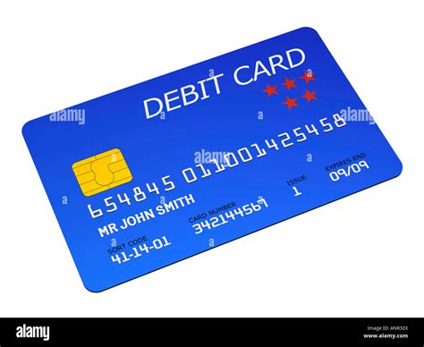 Generic chip pin debit card Stock Photo - Alamy