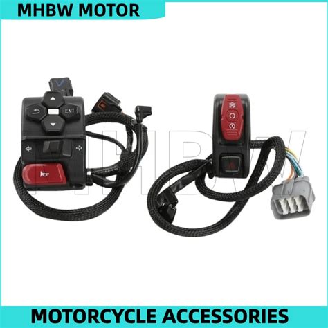 Montaje De Interruptor De Manija Izquierda Derecha Para Cfmoto 450sr