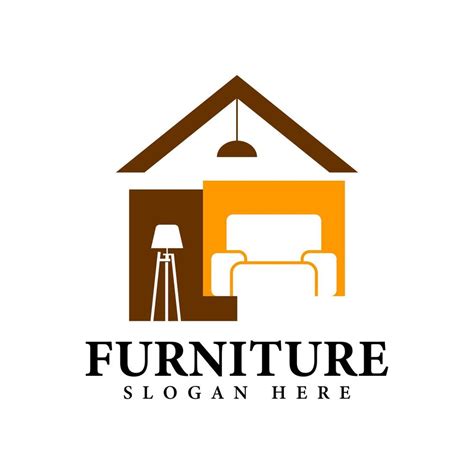 Furniture logo design 7092492 Vector Art at Vecteezy