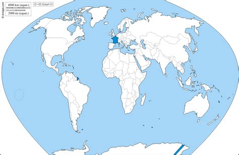 Francia D Oltremare Mappa Gratuita Mappa Muta Gratuita Cartina Muta