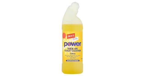 Jacks Power Thick Gel Toilet Cleaner Citrus 750ml X 9 276788