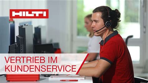 KARRIERE BEI HILTI Vertrieb Im Kundenservice YouTube