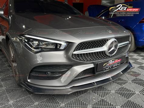 Cla W118 200 250 45s Amg Front Lip Carbon Rexsupersport Specializes
