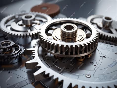 Premium Photo | Gearing Up Exploring Gear Mechanism in Stock Illustrations