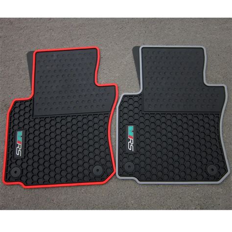 No Odor Custom Rubber Car Floor Mats For Skoda Octavia 2006 2014year