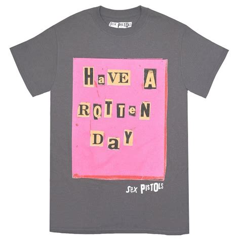 【楽天市場】sex Pistols セックスピストルズ Rotten Day Tシャツ：geekhead