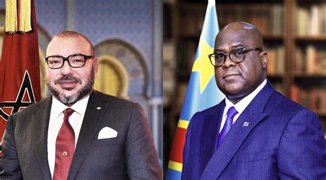 Rdc Maroc F Lix Tshisekedi A Chang Avec Le Roi Mohammed Vi