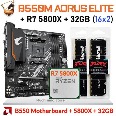 Gigabyte Carte M Re Bcape M Aorus Elite Ram Ddr Socket Combos Am Amd