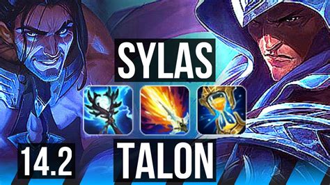 SYLAS Vs TALON MID 11 0 3 Legendary KR Master 14 2 YouTube