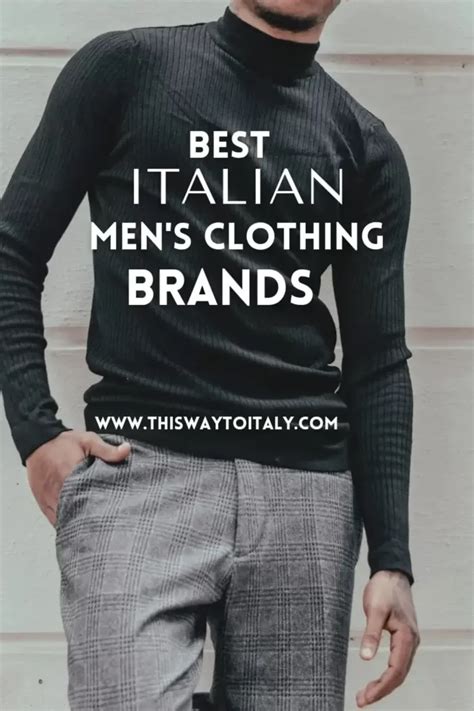 14 Best Italian Mens Clothing Brands This Way To Italy