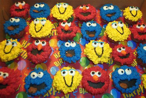 Sesame Street Cake Cupcakes CakeCentral