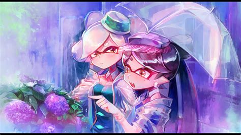 Hd Wallpaper Of Marie And Callie From Splatoon By 七井 Pixiv