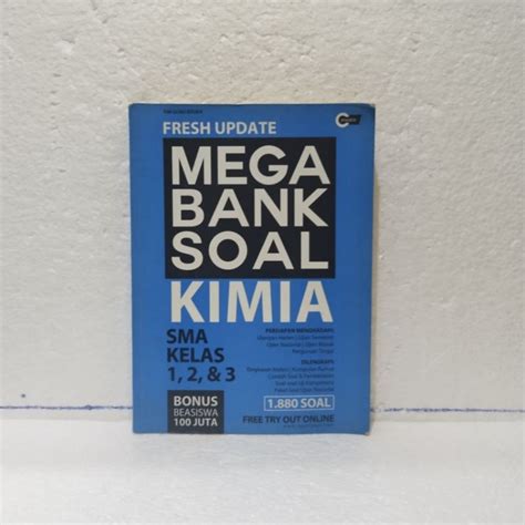 Jual Buku Original FRESH UPDATE MEGA BANK SOAL KIMIA SMA KELAS 1 2 3