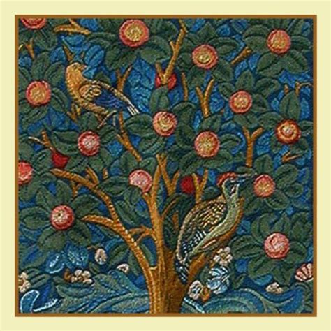 Tree Of Life Detail By Arts And Crafts Movement Founder William Morris