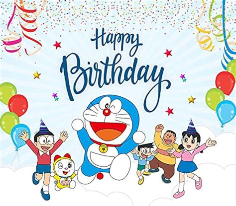 Introduce 31 Imagen Doraemon Birthday Background Thptlehongphong Edu Vn