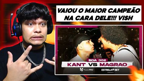 Rivalidade Magr O X Kant Batalha Da Aldeia React Youtube