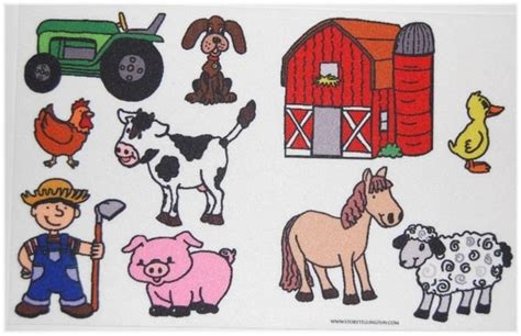 Old Macdonald Had A Farm Felt Board Set Flannel Board