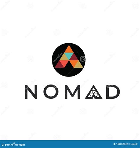 Nomad Vector Logo. Nomad Emblem | CartoonDealer.com #149052842