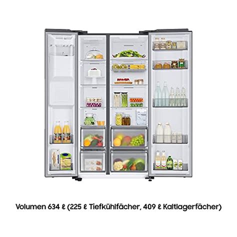 Samsung Rs Ga S Eg Im K Hlschrank Mit Eisw Rfelspender Vergleich