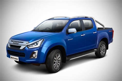 Isuzu D Max V Cross Sapphire Blue Front Quarter Autobics