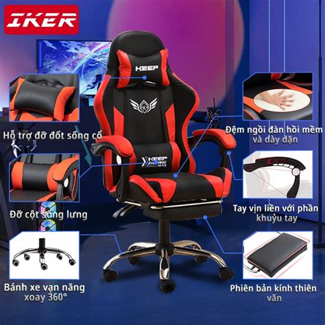 Ghế Gaming Ghế chơi game đa chức năng HM50 Shopee Việt Nam