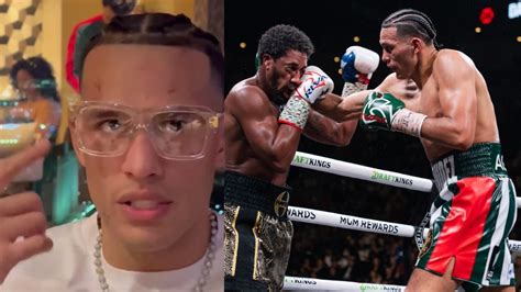 David Benavidez Revela En Qu Momento Sinti Que Andrade Se Empazaba A