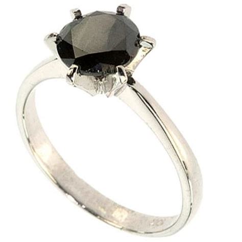 Vintage Diamond Engagement Rings At A Glance | Black Diamond Ring