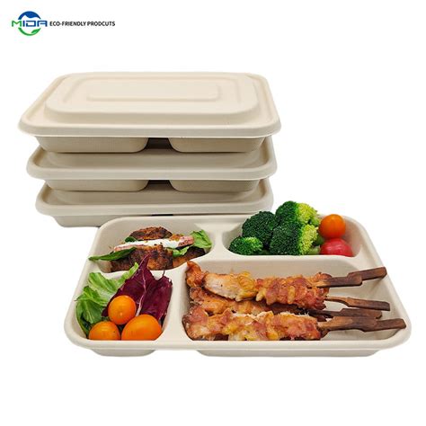 Biodegradable Eco Friendly Food Packaging Wholesale Bio Lunch Box to Go ...