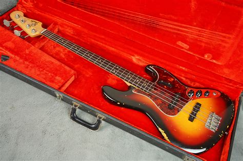 Fender Jazz Bass 1964 Sunburst Bass For Sale Atb Guitars