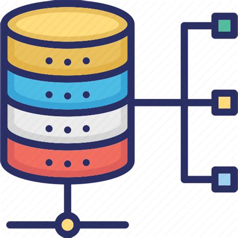 Database Hierarchy Relational Database Server Storage Icon Download On Iconfinder