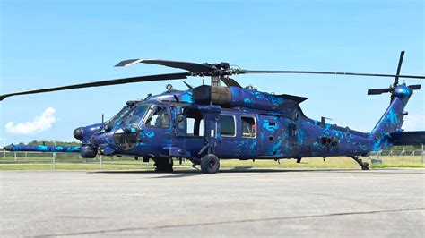 Night Stalker MH-60 Black Hawk Spotted In Blue Camouflage