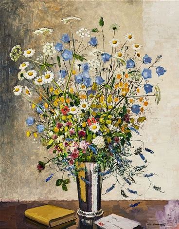 Midsommarblomster Par Olle Hjortzberg Sur Artnet