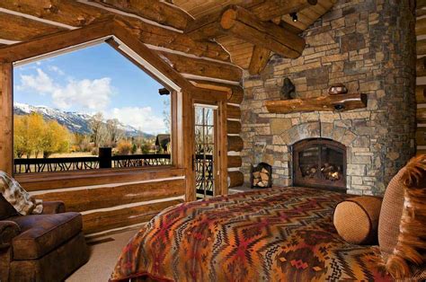 35 Gorgeous Log Cabin Style Bedrooms To Make You Drool