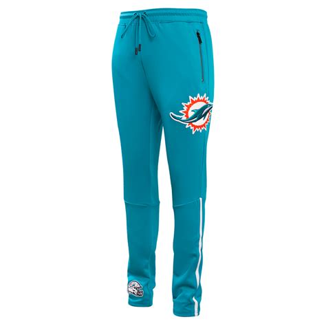 Nfl Miami Dolphins Classic Mens Dk Track Pant Teal Pro Standard