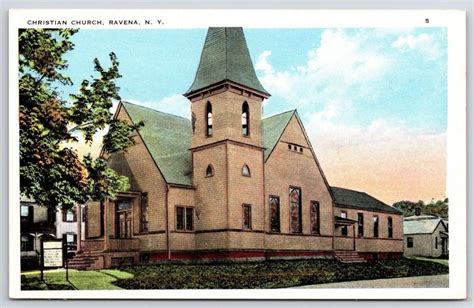 Christian Church Ravena New York Grounds And Religious Building Landmark