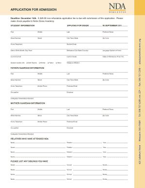 Fillable Online Landmark CHeCKlisT 201 Forms You Need To Fill Out And