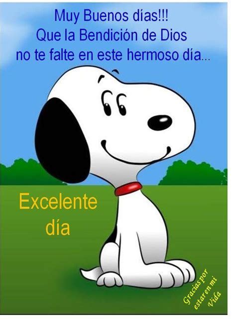 Total 75 Imagen Frases De Buenos Dias Snoopy Viaterra Mx