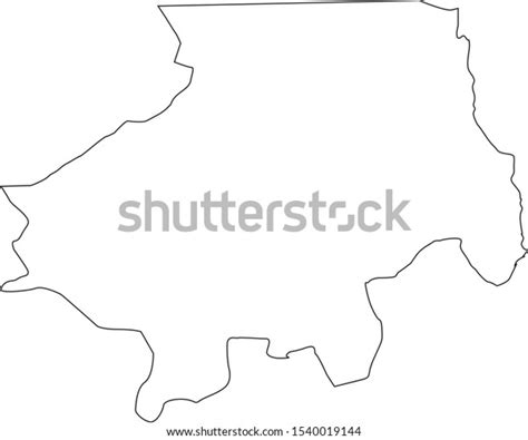 Map Uige Province Angola Stock Vector Royalty Free 1540019144