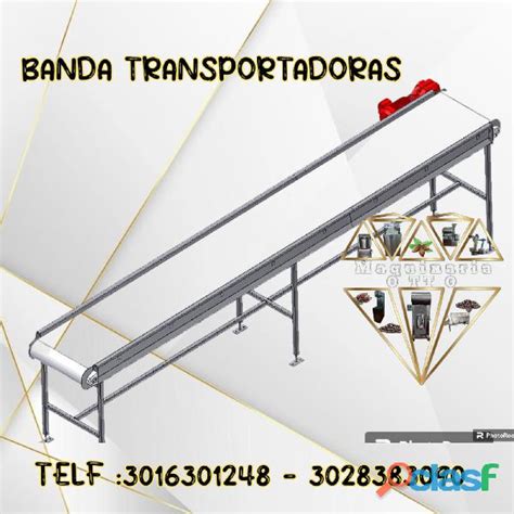 Banda transportadora industrial en Colombia | Clasf servicios