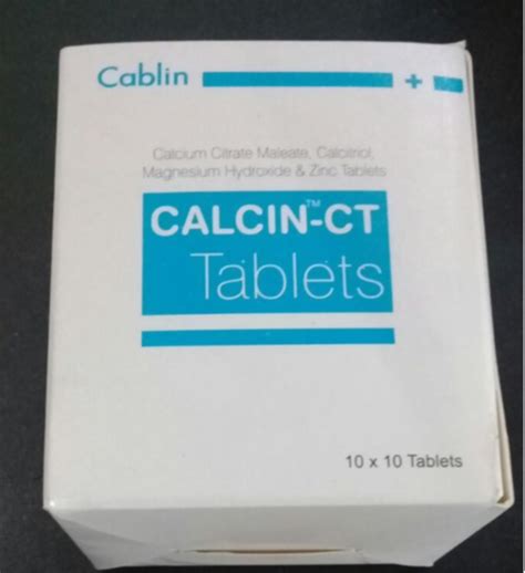 Calcium Citrate Maleate Calcitriol Magnesium Hydroxide And Zinc