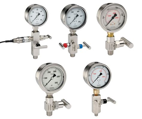 Heavy Duty Brass Case Liquid Filled Pressure Gauges