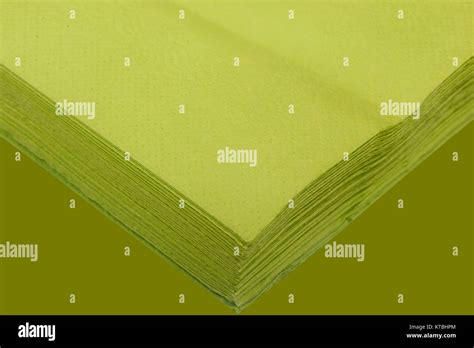 Colored Paper Napkins Stock Photo Alamy